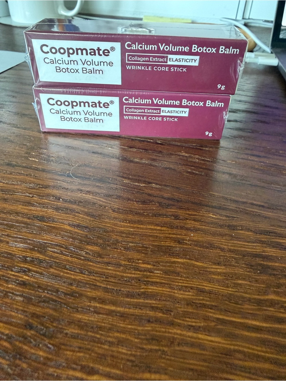 Calcium Volume Botox Balm - Pink Wrinkle Care Stick NIB